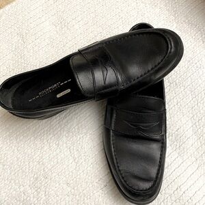 Vintage Classic Penny Loafer black leather shoe Size 9.5